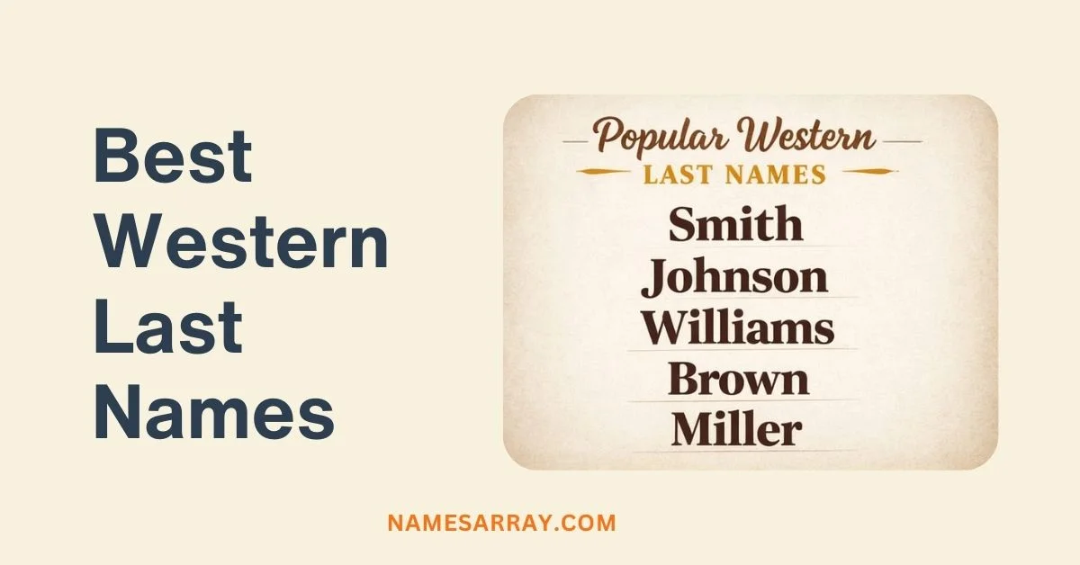 300+ Strong & Classic Western Last Names You’ll Love 2026