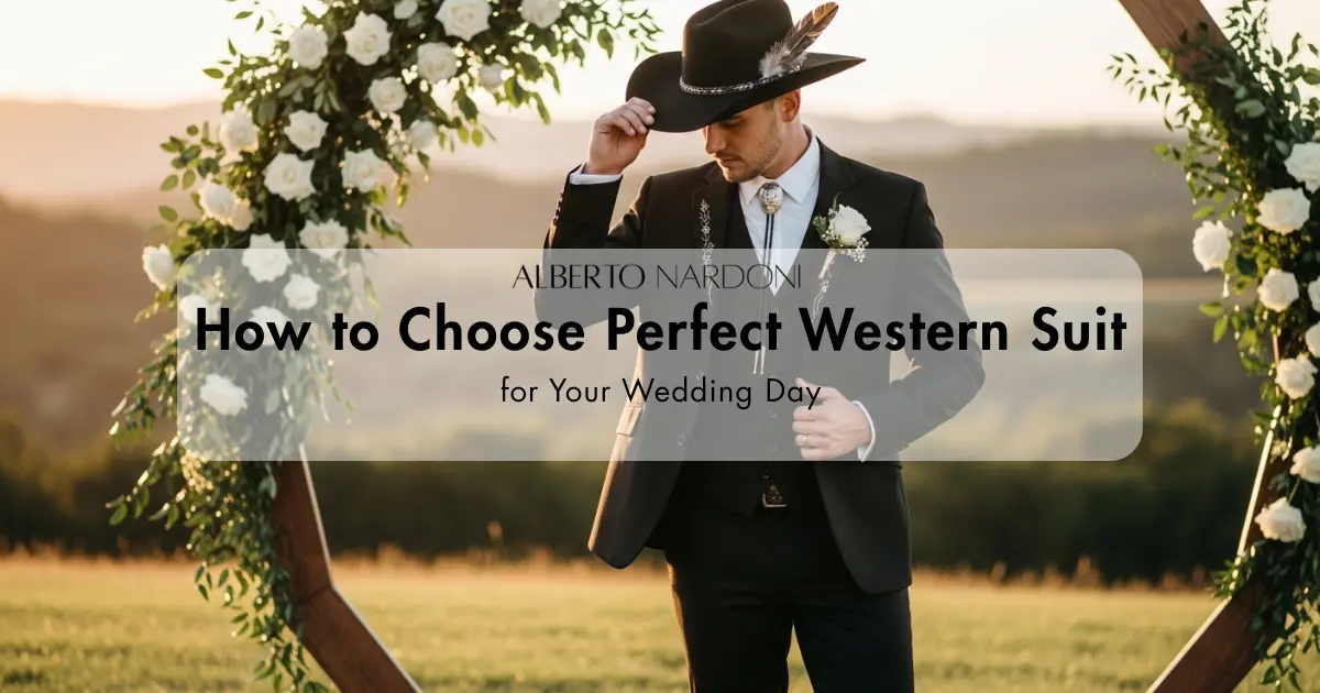 How to Choose the Perfect Western Suit for Your Wedding Day