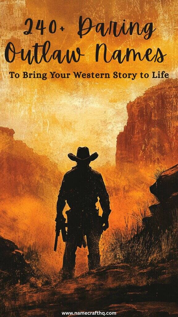240 Legendary Outlaw Names to Define Your Western Persona